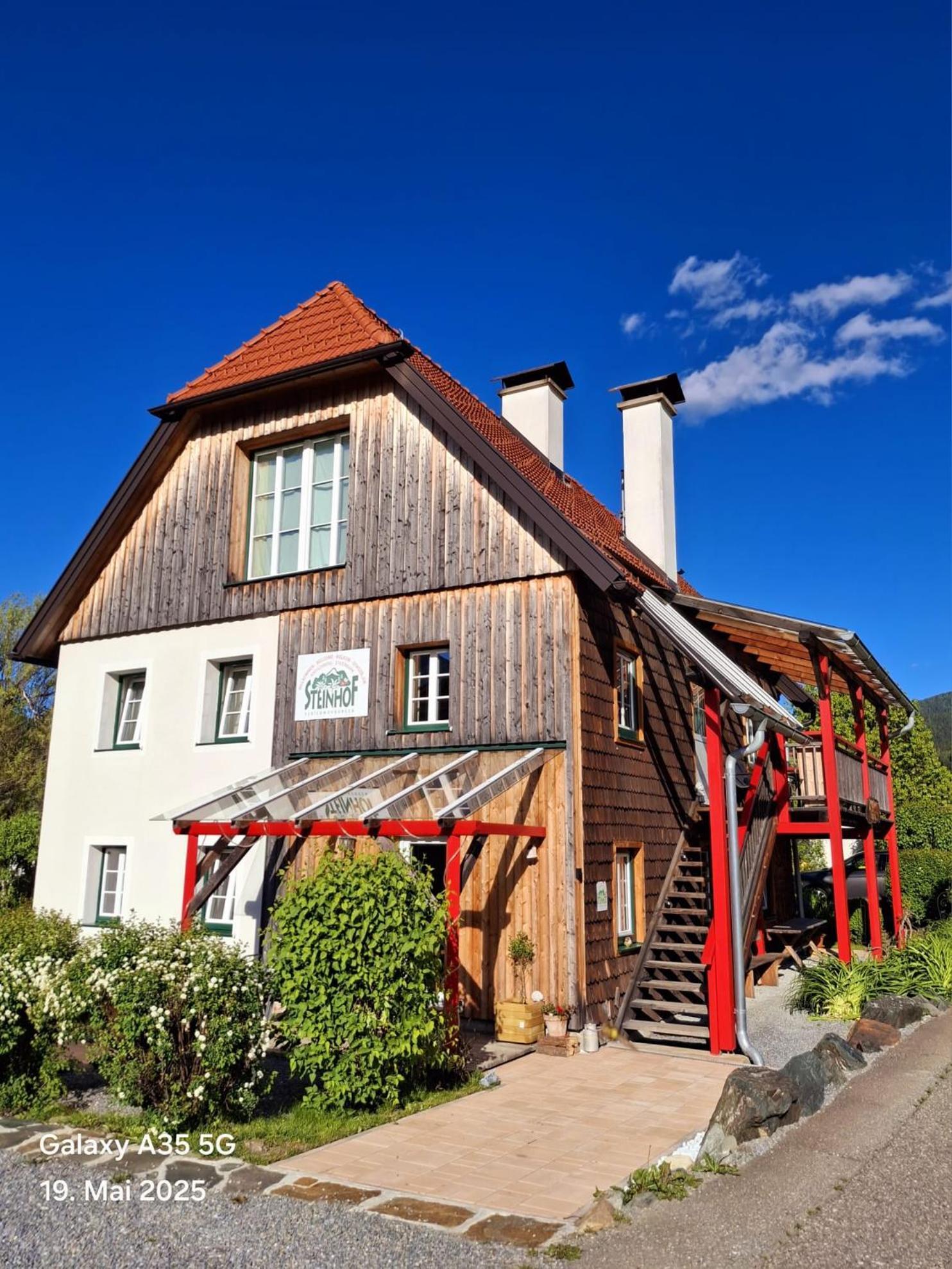 Вилла Haus Steinhof Санкт-Лоренцен-об-Мурау Экстерьер фото